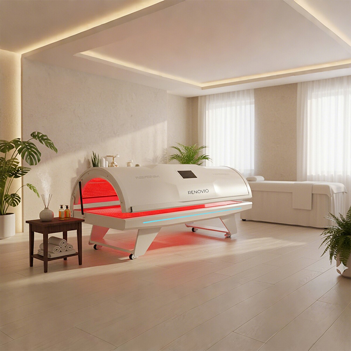 Renovio R1160 — Installed in a spa treatment room